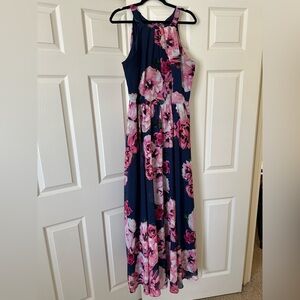 INC International Concepts Navy and Pink Dress